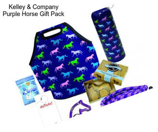 Kelley & Company Purple Horse Gift Pack