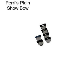 Perri\'s Plain Show Bow