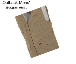 Outback Mens\' Boone Vest