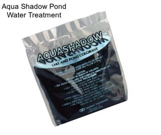 Aqua Shadow Pond Water Treatment