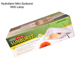 Hydrofarm Mini Sunburst With Lamp