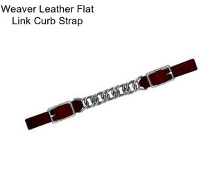 Weaver Leather Flat Link Curb Strap