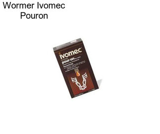 Wormer Ivomec Pouron