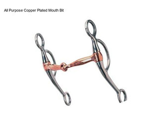 All Purpose Copper Plated Mouth Bit