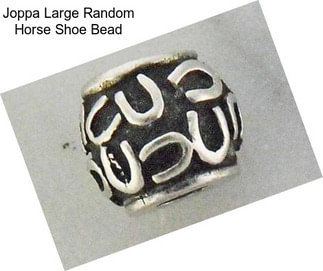 Joppa Large Random Horse Shoe Bead