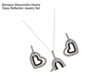 Montana Silversmiths Hearts Deep Reflection Jewelry Set