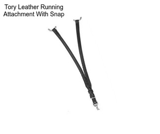 Tory Leather Running Attachment With Snap