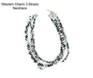 Western Charm 3 Strand Necklace