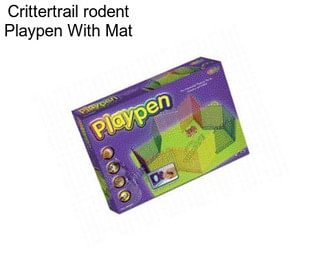 Crittertrail rodent Playpen With Mat