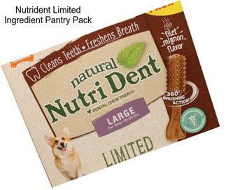 Nutrident Limited Ingredient Pantry Pack