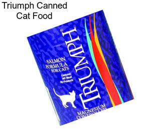 Triumph Canned Cat Food