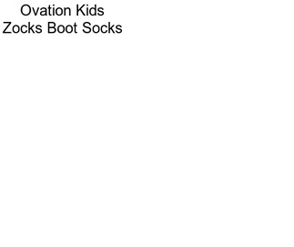 Ovation Kids Zocks Boot Socks