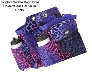 Tough-1 Saddle Bag/Bottle Holder/Gear Carrier in Prints