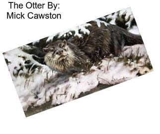 The Otter By: Mick Cawston