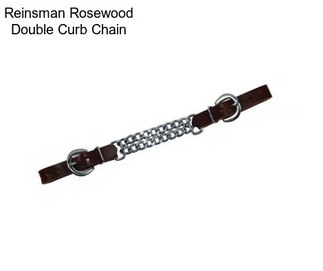 Reinsman Rosewood Double Curb Chain