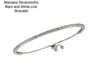 Montana Silversmiths Bars and Shine Link Bracelet