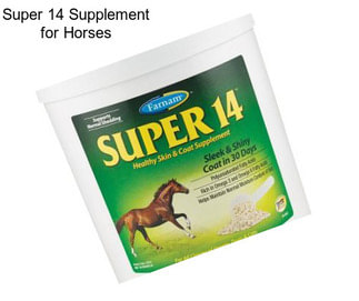 Super 14 Supplement for Horses