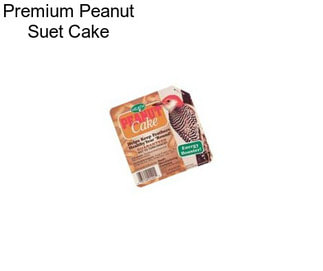 Premium Peanut Suet Cake