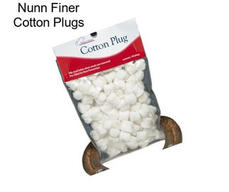 Nunn Finer Cotton Plugs