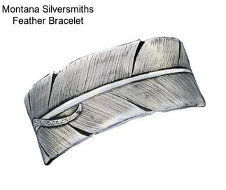 Montana Silversmiths Feather Bracelet