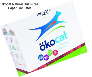 Okocat Natural Dust-Free Paper Cat Litter