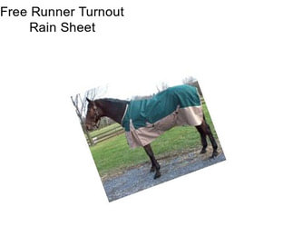 Free Runner Turnout Rain Sheet