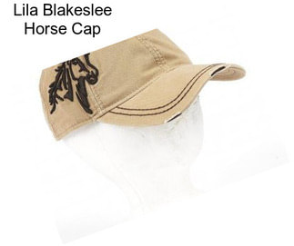 Lila Blakeslee Horse Cap