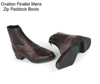 Ovation Finalist Mens Zip Paddock Boots