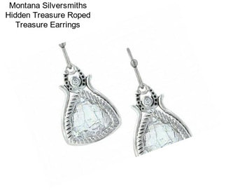 Montana Silversmiths Hidden Treasure Roped Treasure Earrings