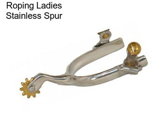 Roping Ladies Stainless Spur