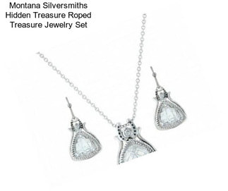 Montana Silversmiths Hidden Treasure Roped Treasure Jewelry Set