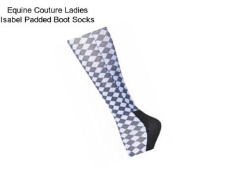 Equine Couture Ladies Isabel Padded Boot Socks