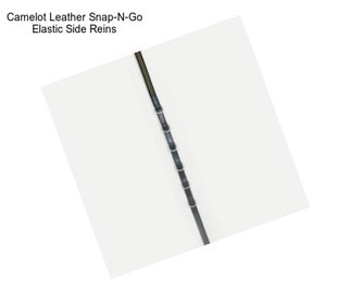 Camelot Leather Snap-N-Go Elastic Side Reins