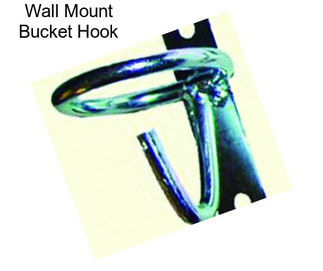 Wall Mount Bucket Hook