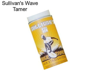 Sullivan\'s Wave Tamer