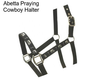 Abetta Praying Cowboy Halter