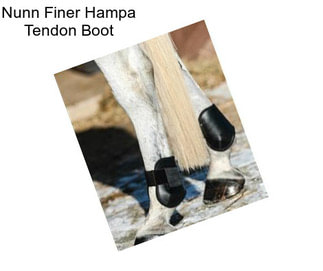 Nunn Finer Hampa Tendon Boot