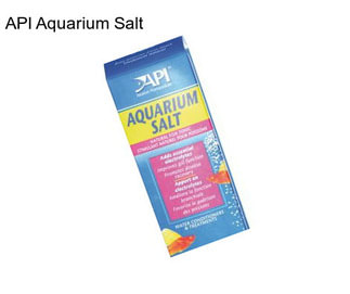 API Aquarium Salt