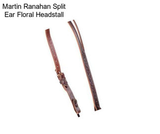 Martin Ranahan Split Ear Floral Headstall