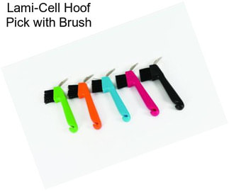 Lami-Cell Hoof Pick with Brush