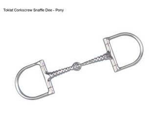 Toklat Corkscrew Snaffle Dee - Pony