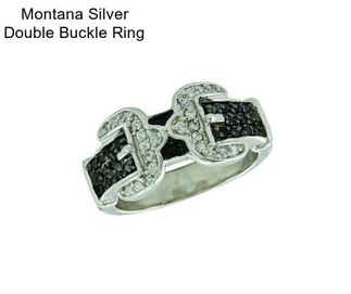 Montana Silver Double Buckle Ring