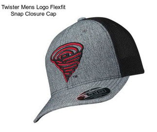 Twister Mens Logo Flexfit Snap Closure Cap