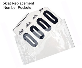 Toklat Replacement Number Pockets