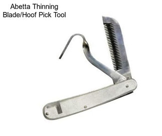 Abetta Thinning Blade/Hoof Pick Tool