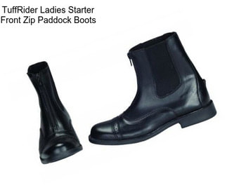 TuffRider Ladies Starter Front Zip Paddock Boots