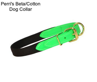 Perri\'s Beta/Cotton Dog Collar