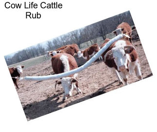 Cow Life Cattle Rub