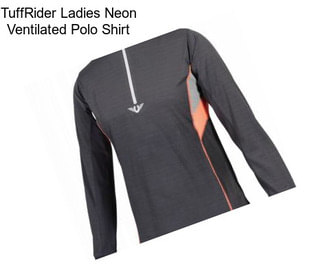 TuffRider Ladies Neon Ventilated Polo Shirt