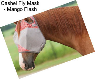 Cashel Fly Mask - Mango Flash